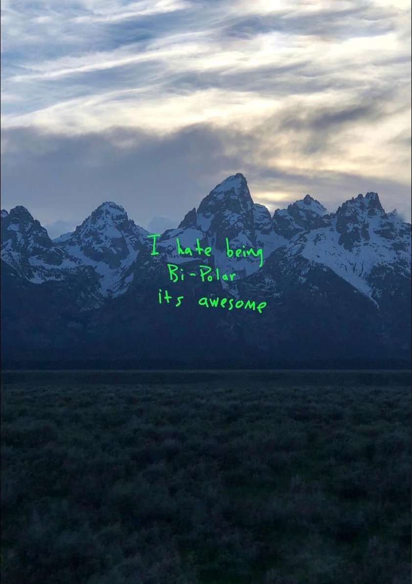 Kanye West "ye"