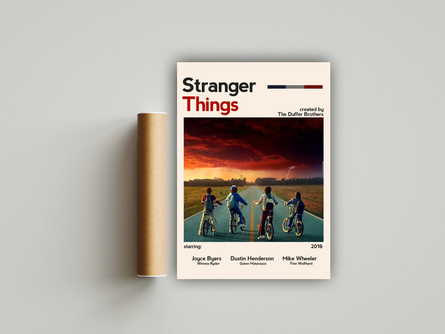 Plakat Stranger Things