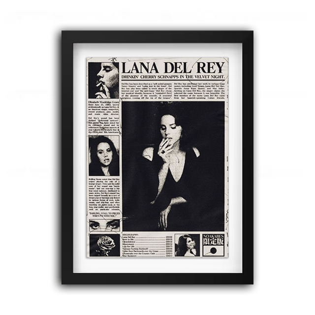 Lana Del Rey "Newspaper"